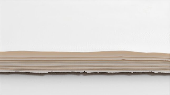 Deckled edge recycled paper background