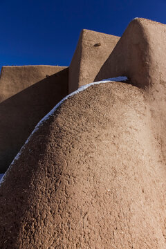 Rancho de Taos, New Mexico, United States. St Francis de Asis church