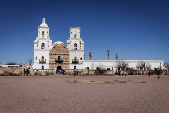 San Xavier del Bac Mission in Tucson Arizona