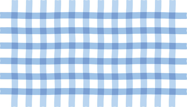 Light blue gingham pattern