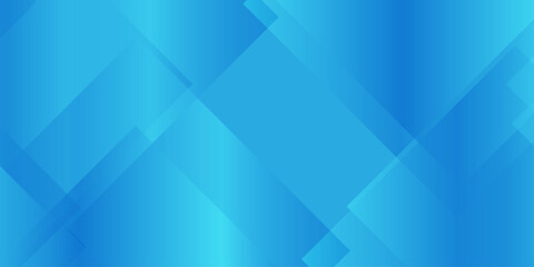 Obraz premium Blue abstract geometric background with overlapping transparent squares and diagonal lines for modern corporate design