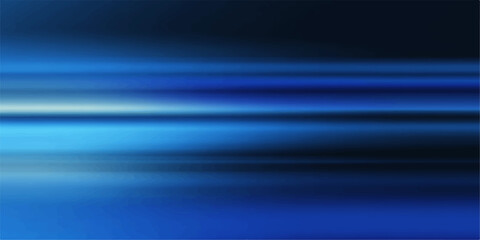 Fototapeta premium Abstract blue background with light lines and smooth gradient texture design