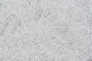 Obraz premium Top View High Resolution Background of Frozen Sea Surface Texture with Ice Crystals Cracks and Snow for Winter Season Design