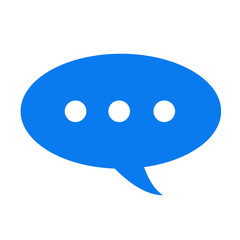 Fototapeta premium chat bubble icon