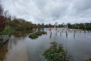 Crue de la Loire &agrave; Nantes