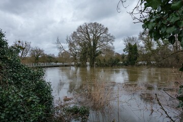 Crue de la Loire &agrave; Nantes
