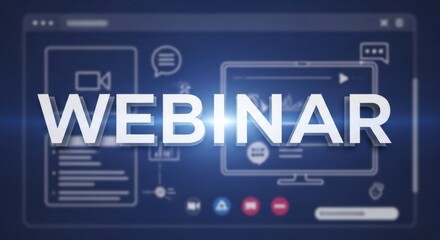 Online Webinar Presentation on Digital Technology and Communication.