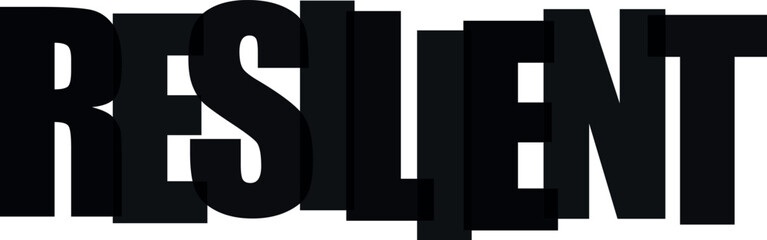 Resilient typography © Nur