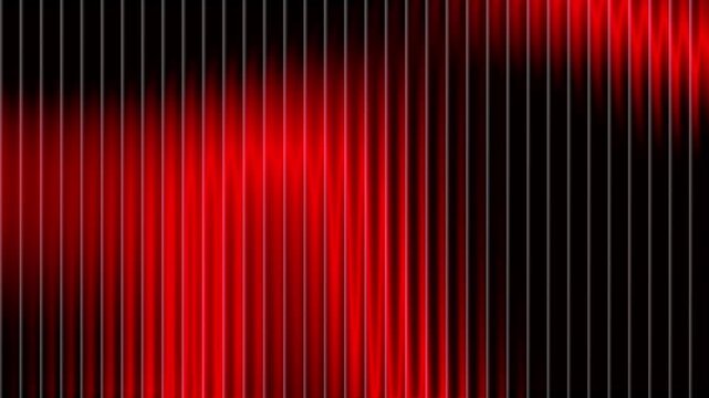 Glowing Red Lights Moving Across Dark Glass Surface, Dynamic Abstract Seamless Loop Animation