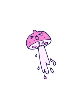 flashy sales animation of cartoon doodle squirting lemon