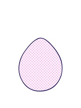stretching up animation of comic book style quirky cartoon egg