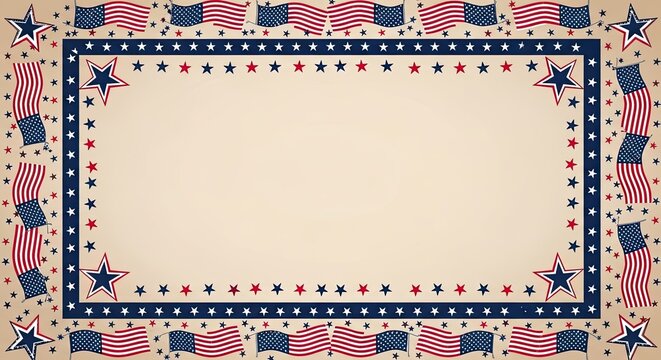 Celebrate labor day with patriotic cheer and american pride