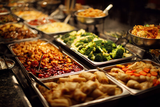 Chinese style buffet 