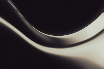 Obraz premium Elegant soft blur metallic gradient background with flowing abstract design in warm champagne, bronze and soft gold palette