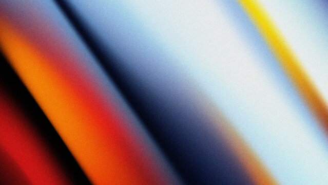 Abstract Diagonal Color Bands Gradient Background with Grain Texture
