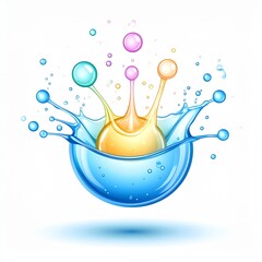 Wasserallergie Histamin Symbol