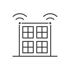 Smart Window Icon - Signal Icon