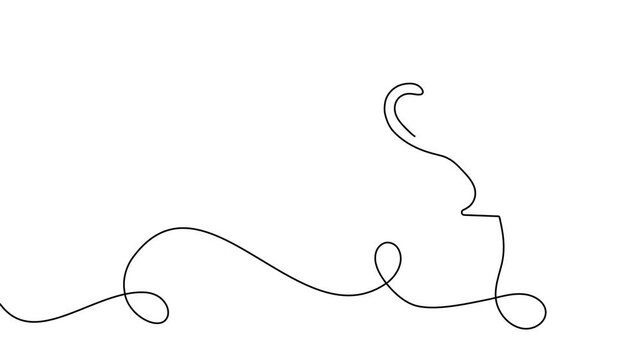 Line winner trophy vector prize art win icon continuous sketch award. Trophy medal line doodle champion business victory illustration outline cup drawing success hand race sport single cartoon.