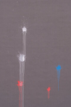 Minimal abstract urban wall with textured paint stains and vertical detail creating modern background surface for contemporary architecture design