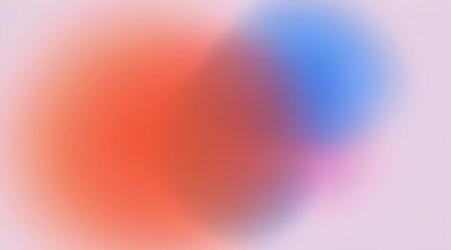 Soft Gradient Background, Abstract Blurry Shapes, Warm Orange and Cool Blue Hues, Subtle Light Effect, Modern Digital Art