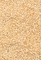 Sesame seeds as pattern