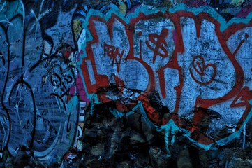 graffiti on the wall © Stellaviva