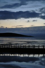 Obraz premium sunset over the sea