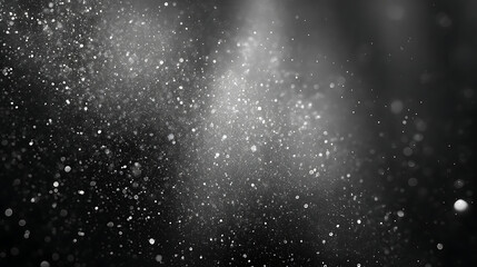 Obraz premium Swirling Glittering Particles with Dramatic Light and Bokeh