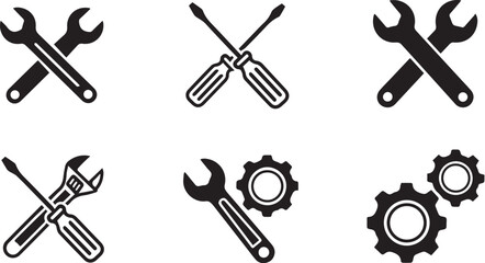 Minimalistic vector graphic showing a simple file icon labeled vector file