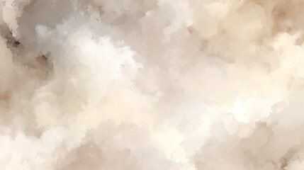 Fototapeta premium Abstract Watercolor Texture with Brown and Beige Tones