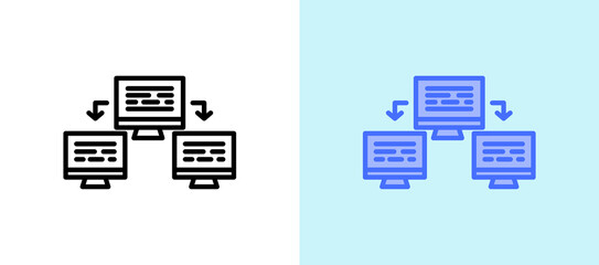 System Sharing whitegreen icon