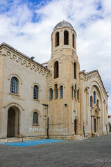 Fototapeta premium Church of the Holy Trinity (Agia Triada). Limassol, Cyprus.