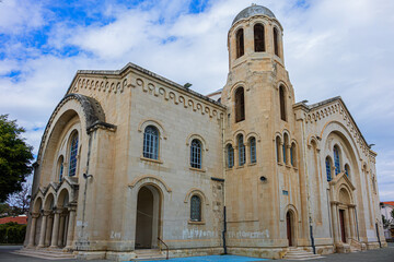 Obraz premium Church of the Holy Trinity (Agia Triada). Limassol, Cyprus.