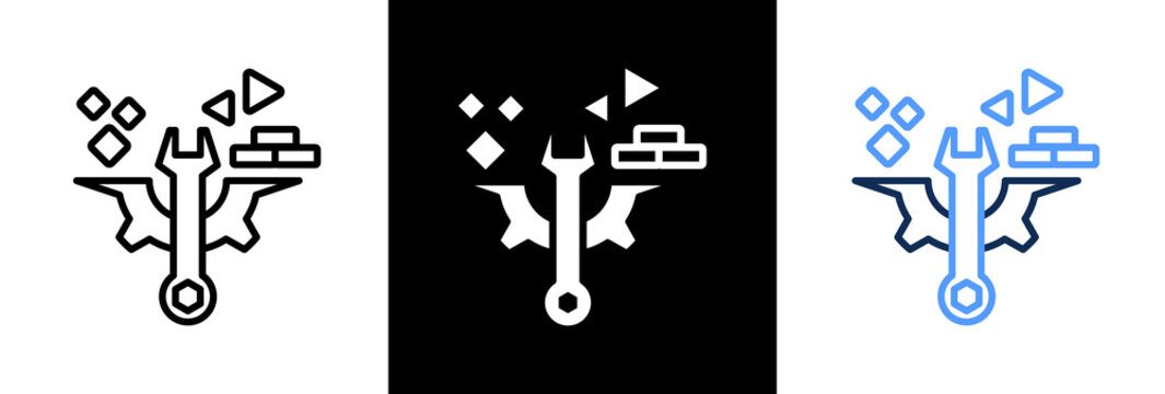 Build triple icon