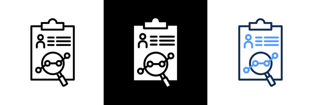 Job Description triple icon