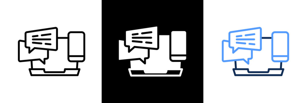 Interaction triple icon