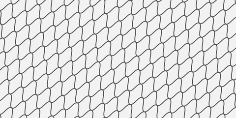 Mesh texture for fishing nets. Seamless pattern for sportswear or soccer goal, volleyball net, basketball hoop, hockey, athletics. © inayah
