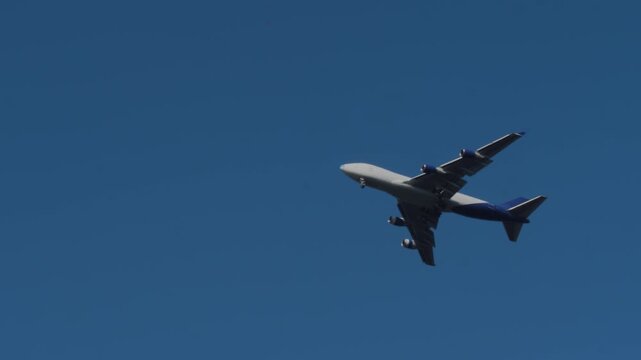 Airplanes Landing in Clear Skies