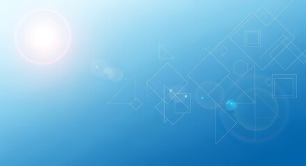 Soft blue gradient background with glowing light for clean professional sustainable energy branding and modern design