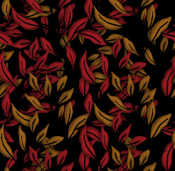 Seamless flower pattern. Abstract pattern. For textile and print pattern.