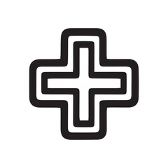 Obraz premium vector plus symbol illustration