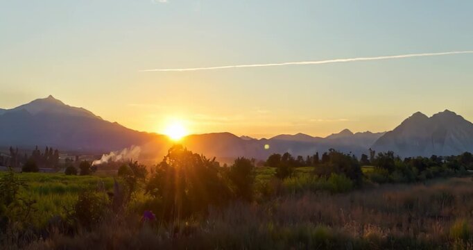 atardecer, cielo, sol, paisaje, amanecer, naturaleza, nube, montagna, anaranjada, luz solar, alba, anochecer, madrugada, beldad, bruma, rojo, impresiones, verano, niebla, color, &aacute;rbol, viajando
