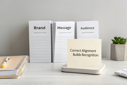 Notebooks Emphasizing Correct Alignment Builds Recognition in Branding Strategy