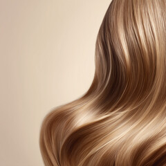 Fototapeta premium long hair style