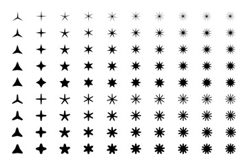 star shapes silhouette