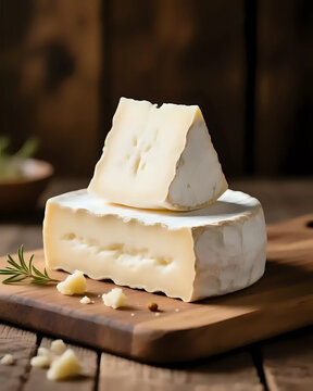 image d'un brie coup&eacute;