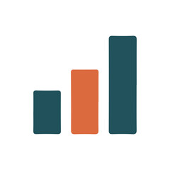 Simple Bar Chart Growth Icon