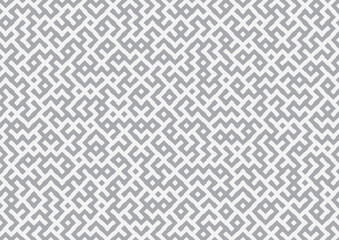 black grey maze seamless pattern background vector design