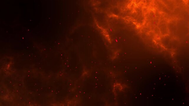 Realistic fire spark overlay rising up movement cinematic motion 4k stock perfect for visual effects, dramatic scene enhancements, or atmospheric video projects.