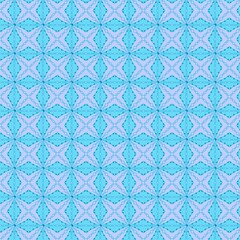 Fototapeta premium Light Blue Geometric Ornament Seamless Pattern Background